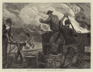 London Sketches, the Battle of the Pavements